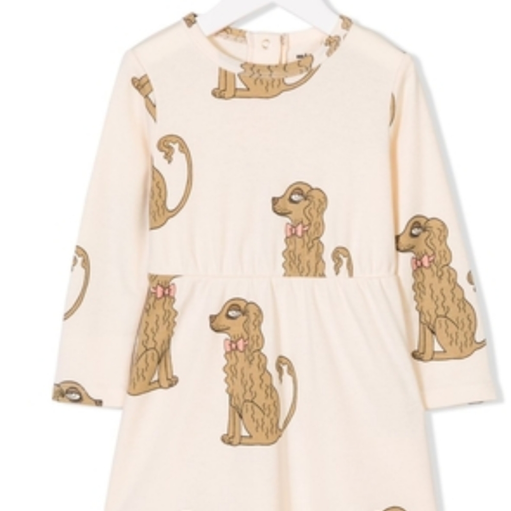 Mini Rodini girls spaniel dress sz 8-9